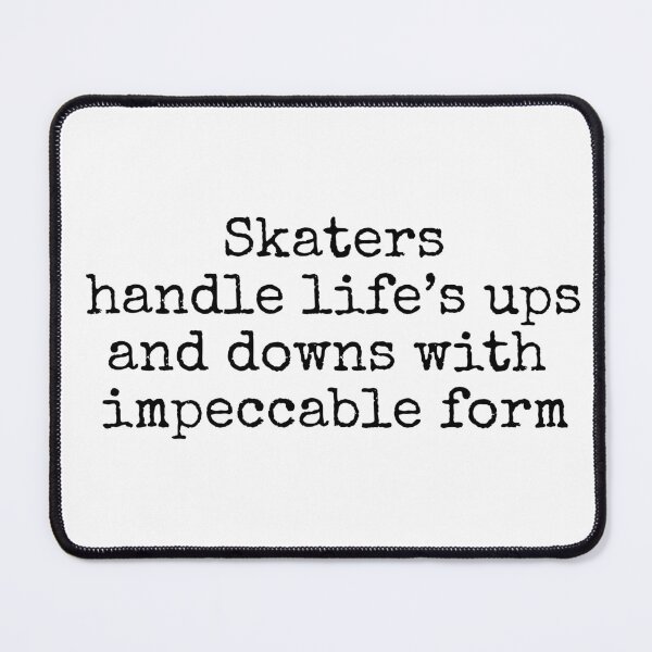 Item preview, Skaters life's ups and downs with impeccable form designed and sold by MuggyandMo.
