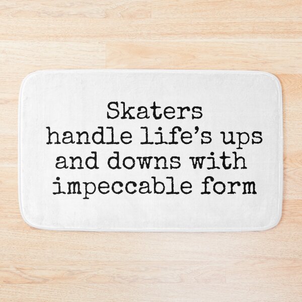 Item preview, Skaters life's ups and downs with impeccable form designed and sold by MuggyandMo.