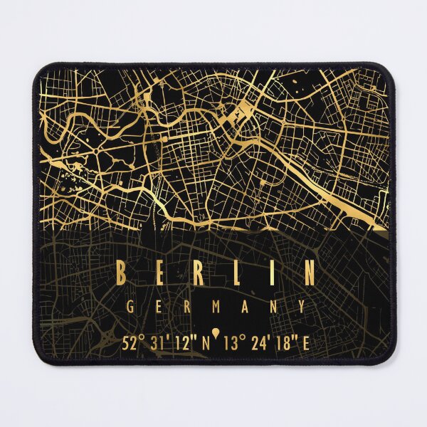 Item preview, Berlin Map Germany designed and sold by hatimelhag.