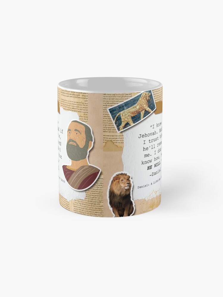 Alternate view of Daniel: A Lifetime of Faith Coffee Mug