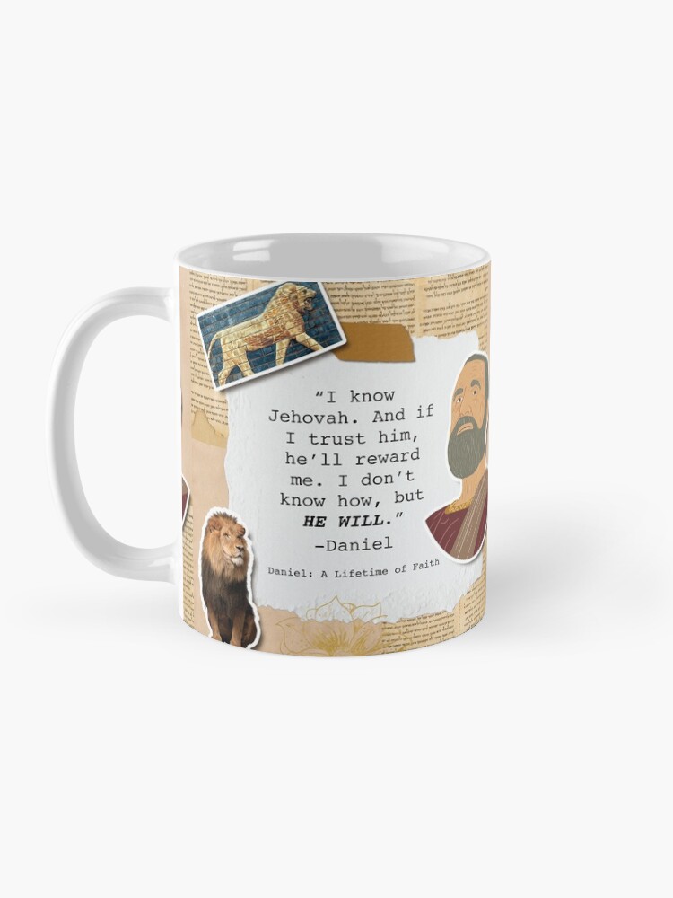 Alternate view of Daniel: A Lifetime of Faith Coffee Mug