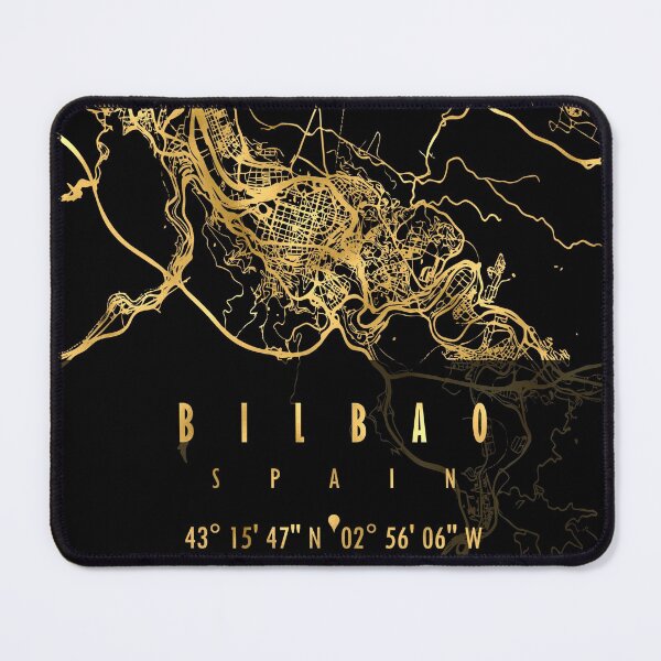Item preview, Bilbao Map Spain designed and sold by hatimelhag.