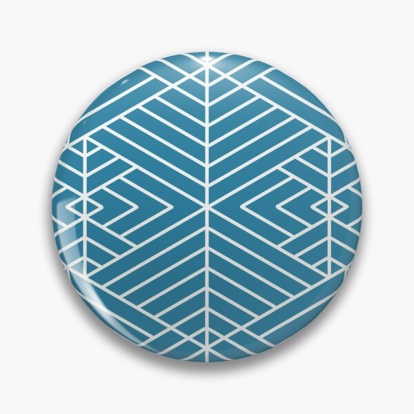 Artikelvorschau, Blue Triangle Symmetry Pattern entworfen und verkauft von bubblyshades.