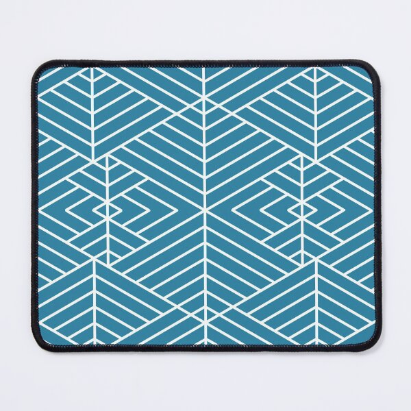 Item preview, Blue Triangle Symmetry Pattern designed and sold by bubblyshades.