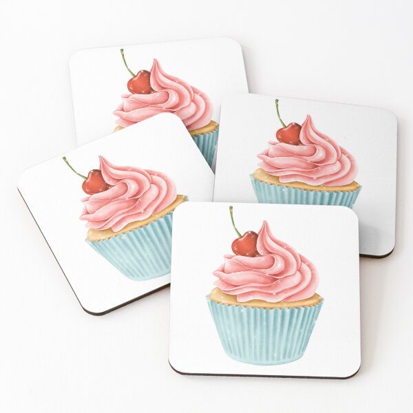 Item preview, Pink Cupcake with Cherry On Top designed and sold by TEEHEESHOPPER.