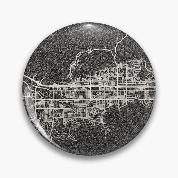 Item preview, Simi Valley map California Ink lines designed and sold by InkMaps.
