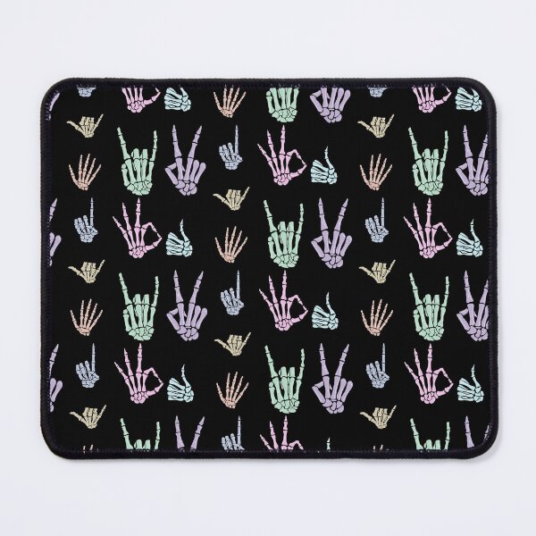 Item preview, Pastel skeleton hand poses designed and sold by Hannahhh-banana.