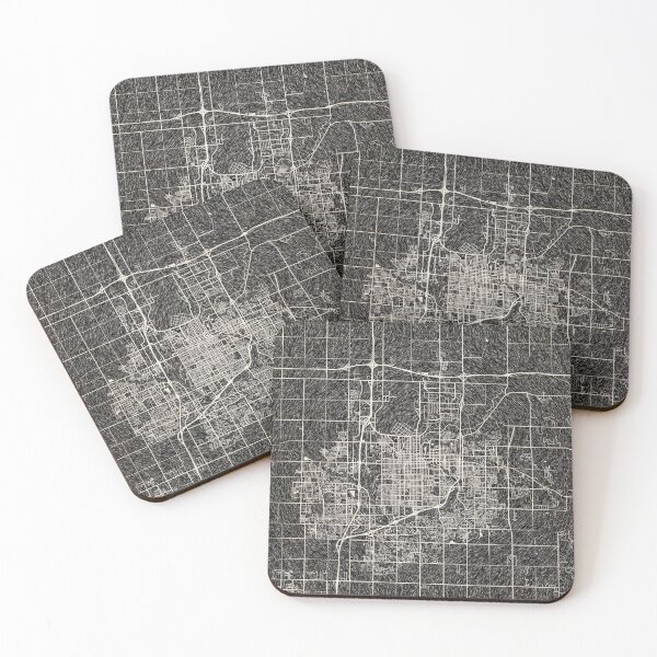 Item preview, Sioux Falls map South Dakota Ink lines 2 designed and sold by InkMaps.