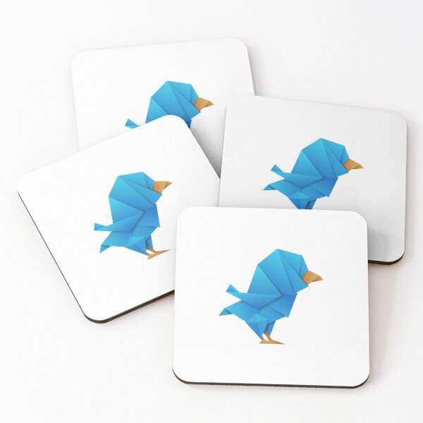 Artikelvorschau, Blauer Vogel-Origami; 13 Pro Max iPhone-Hüllen entworfen und verkauft von Micovic.