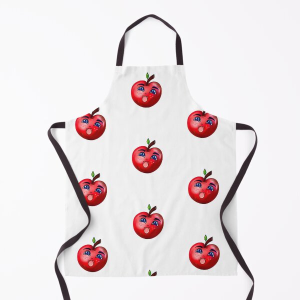 Item preview, Smiling anime manga red apple designed and sold by Artonmytee.