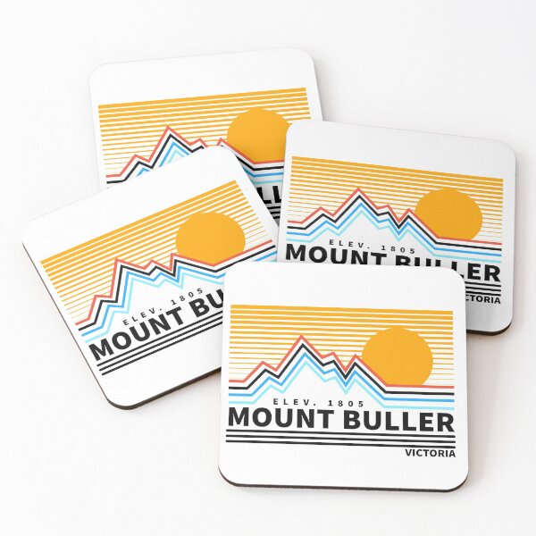 Item preview, Mount Buller Victoria Australia Vintage Retro Hiking, Snowboarding Adventure Skiing Mountain designed and sold by tmartinezta.