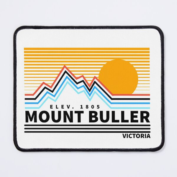 Item preview, Mount Buller Victoria Australia Vintage Retro Hiking, Snowboarding Adventure Skiing Mountain designed and sold by tmartinezta.