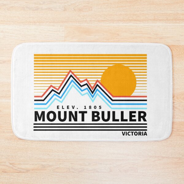 Item preview, Mount Buller Victoria Australia Vintage Retro Hiking, Snowboarding Adventure Skiing Mountain designed and sold by tmartinezta.