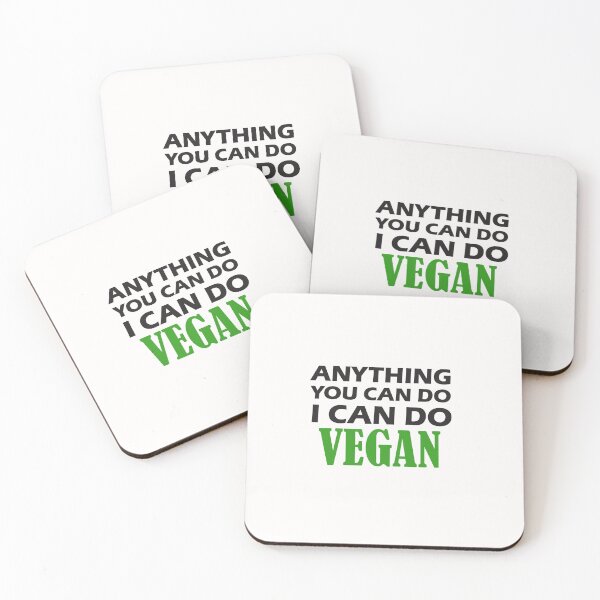 Item preview, anything you can do i can do vegan, vegan protein, vegan snacks, vegan cook, vegan recipes designed and sold by adjamine.