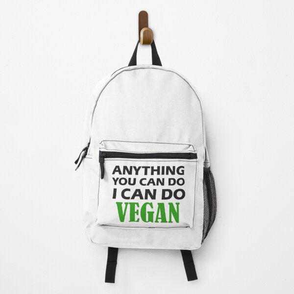 Item preview, anything you can do i can do vegan, vegan protein, vegan snacks, vegan cook, vegan recipes designed and sold by adjamine.