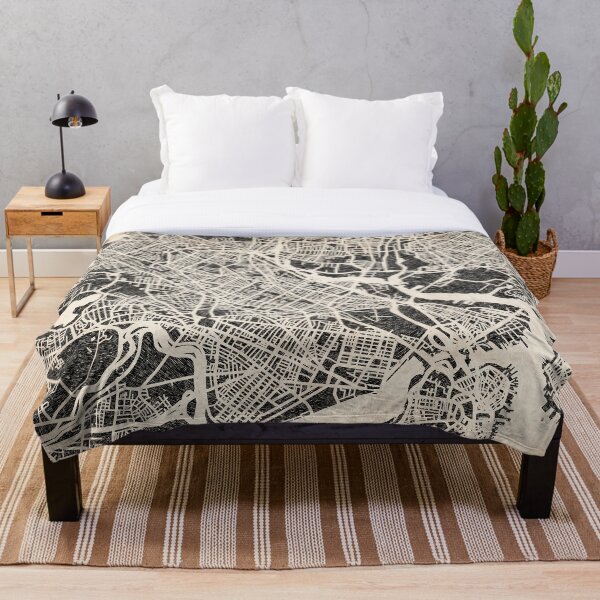 Artikelvorschau, Somerville map Massachusetts Ink lines entworfen und verkauft von InkMaps.