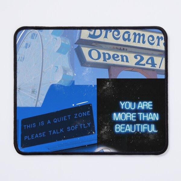 Item preview, Blue aesthetic collage designed and sold by fairylily.