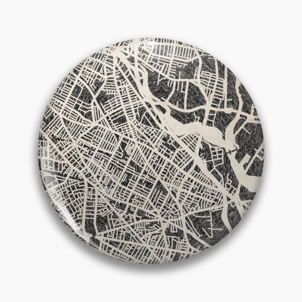 Item preview, Somerville map Massachusetts Ink lines 2 designed and sold by InkMaps.