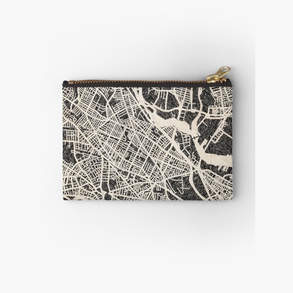 Item preview, Somerville map Massachusetts Ink lines 2 designed and sold by InkMaps.