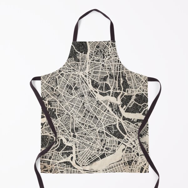 Item preview, Somerville map Massachusetts Ink lines 2 designed and sold by InkMaps.