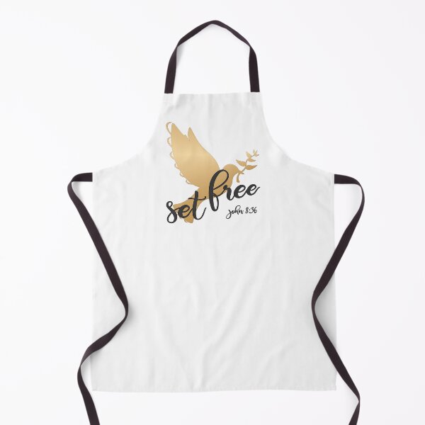 Item preview, Christian Design - Set Free With Flying Gold Dove. designed and sold by simplydesignart.