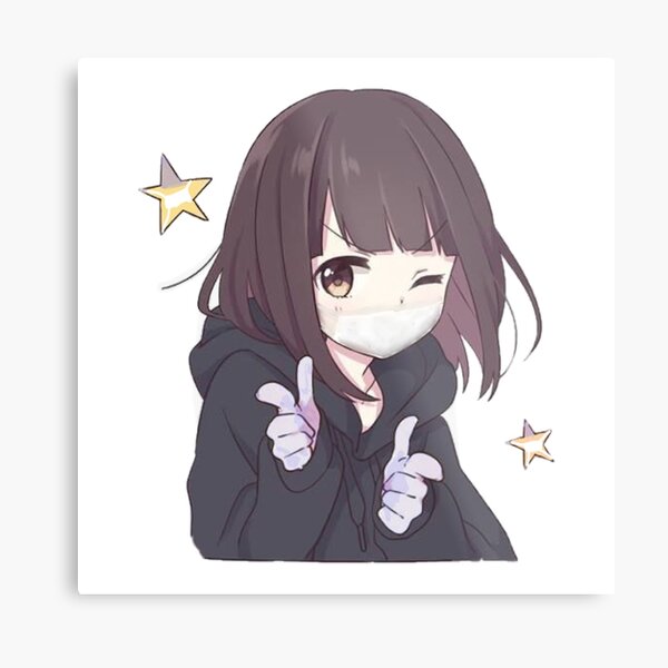 Anime kawaii Girl Sticker