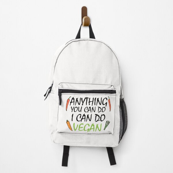 Item preview, anything you can do i can do vegan, vegan protein, vegan snacks, vegan cook, vegan recipes designed and sold by adjamine.