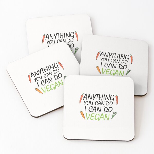 Item preview, anything you can do i can do vegan, vegan protein, vegan snacks, vegan cook, vegan recipes designed and sold by adjamine.