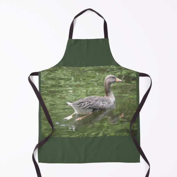 Item preview, Greylag Goose Paddling on the Lake Photograph designed and sold by naturegallery.