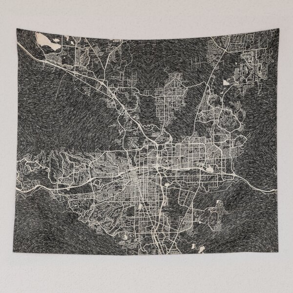 Item preview, Sparks map Nevada Ink lines designed and sold by InkMaps.