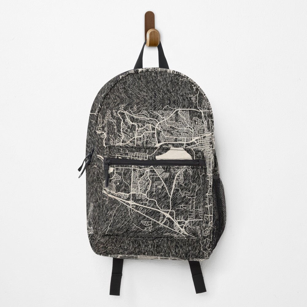 Vista previa del artículo con la obra «Mochila», diseñado y vendido por InkMaps.