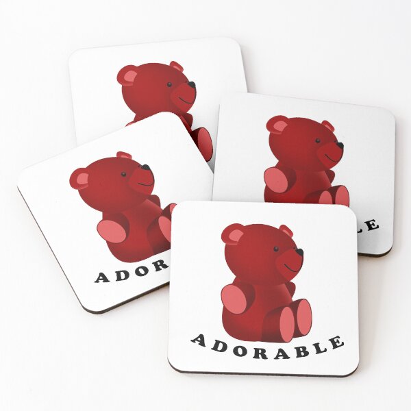 Item preview, Adorable Red Teddy Bear  designed and sold by KheinJohn.