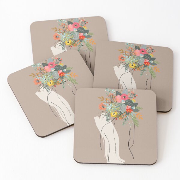 Item preview, Boho woman flower designed and sold by PatiMN.