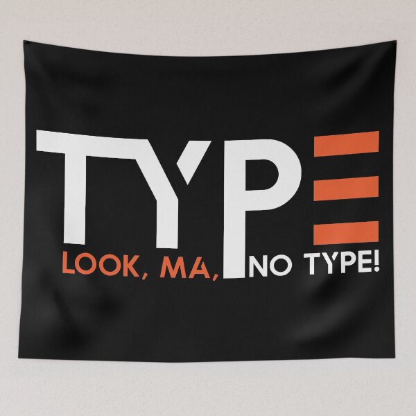 Item preview, Type - look ma no type - types designed and sold by cruzzcreation.