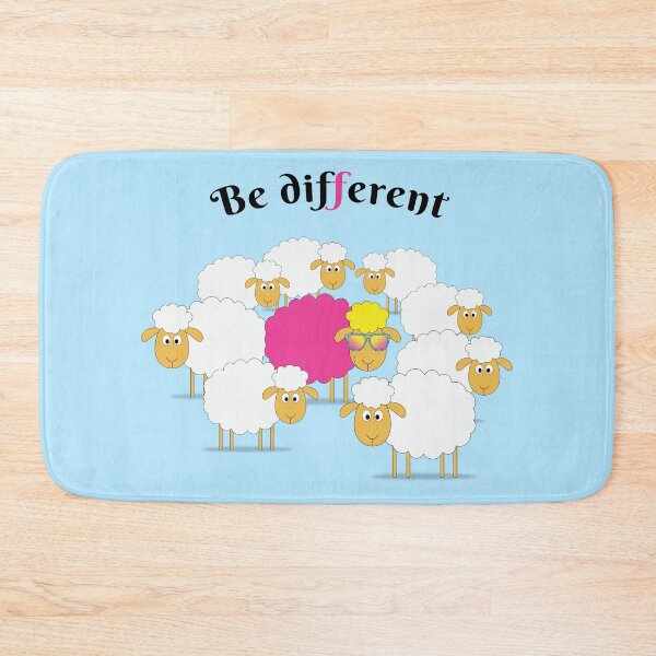 Item preview, Be Different Funny Sheep designed and sold by dass-art.