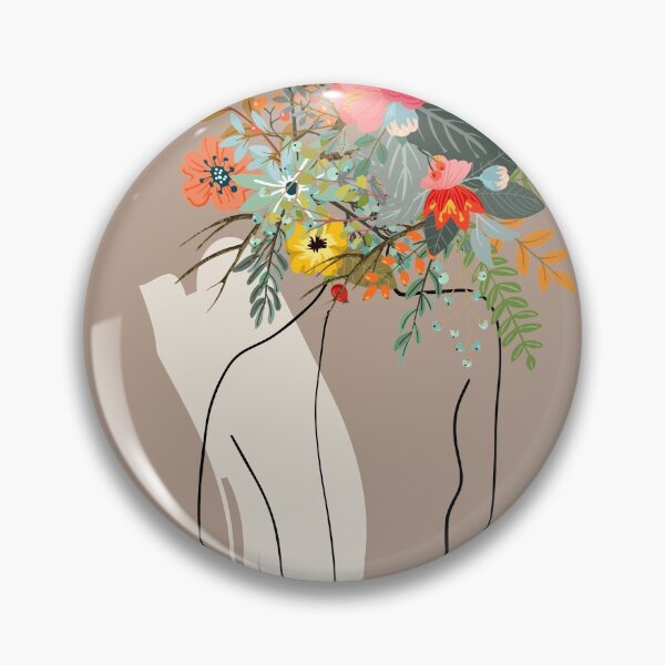 Item preview, Boho woman flower designed and sold by PatiMN.