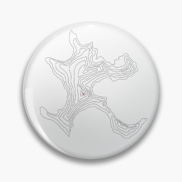 Item preview, Snowdon Mountain Contour Small designed and sold by ZakPage.