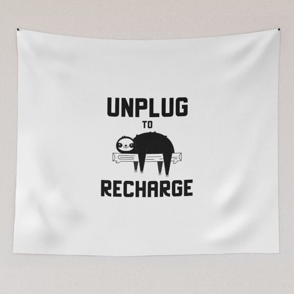 Item preview, Unplug to Recharge designed and sold by Studio-g.