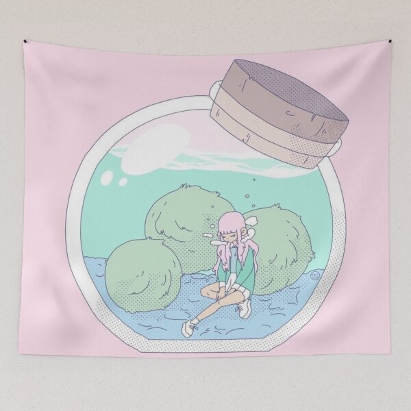 Item preview, Anime Pink Hair Girl   designed and sold by SherriMans.