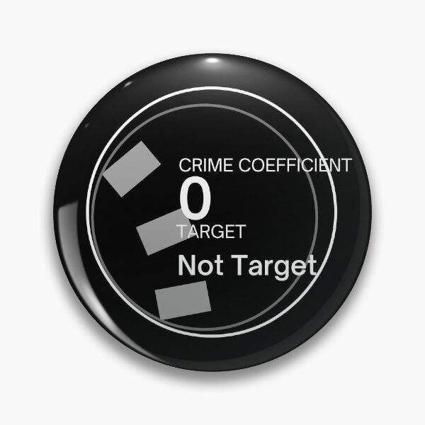 Item preview, Crime Coefficient 0 designed and sold by EdgyAnimeTees.