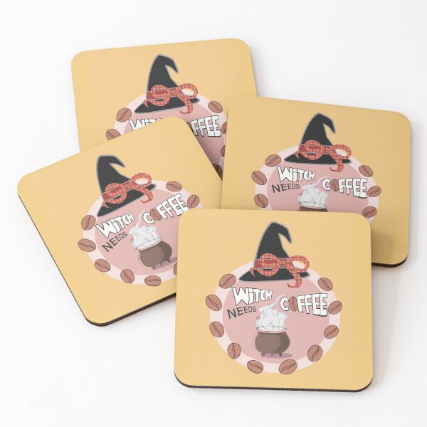 Item preview, This Witch Needs Coffee Before Any Hocus Pocus/ Coffee Hocus Pocus designed and sold by Yunipop.