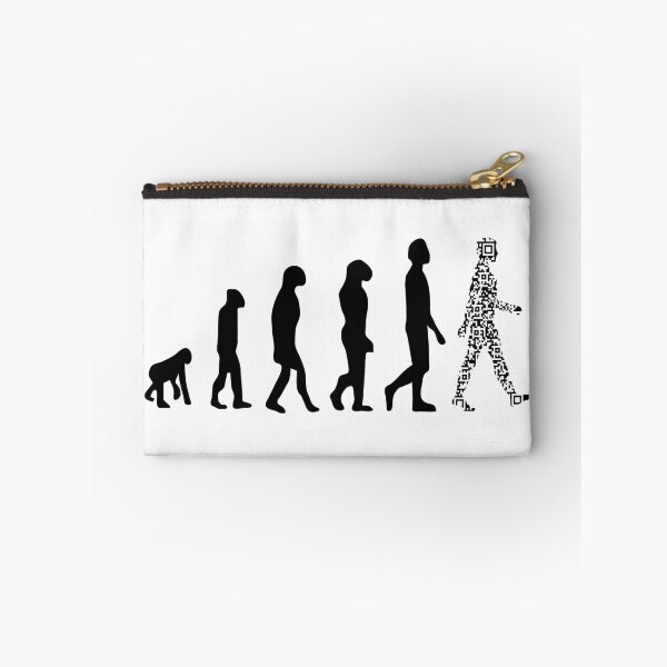 Item preview, Evolution QR code - Parody Health humor designed and sold by rubislys.
