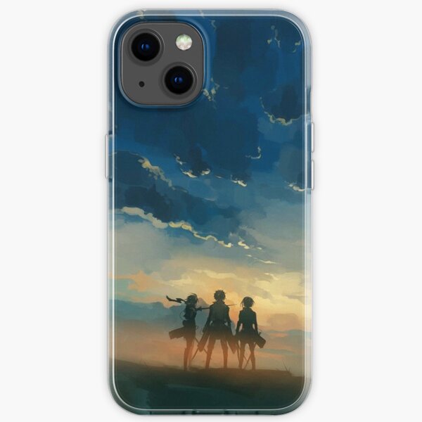 Attack on Titan Painting iPhone Soft Case