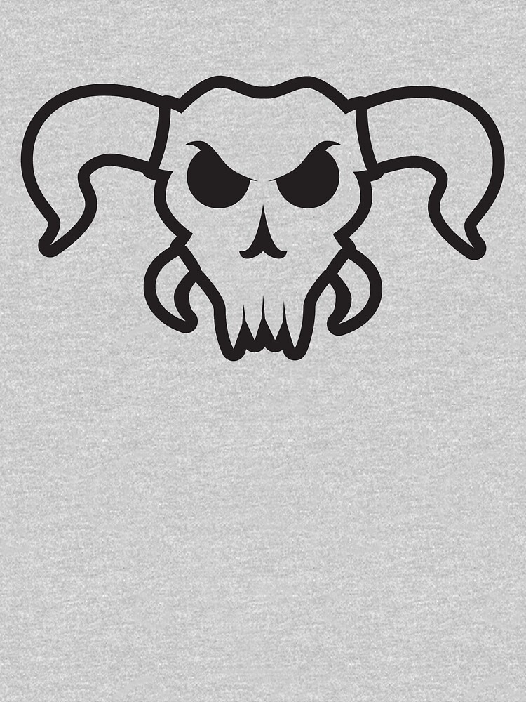 Angry bull/alien/demon/monster skull by danscifi