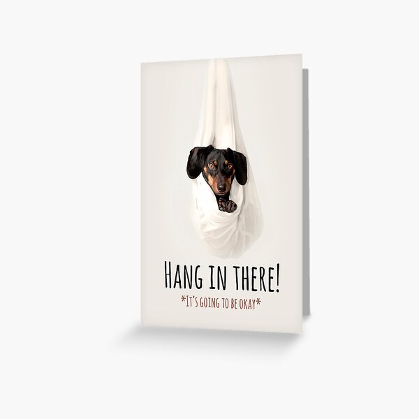 Item preview, Hang in There!  designed and sold by Paper Bee Gift Shop.