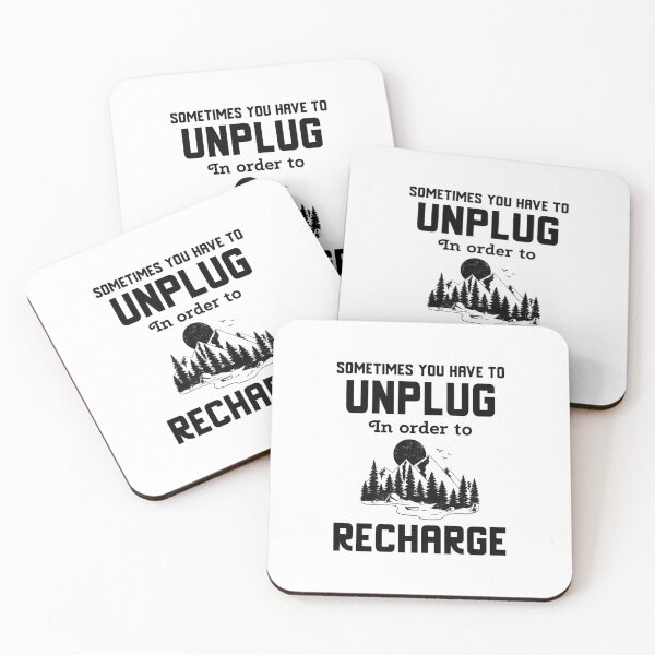 Item preview, Unplug to Recharge designed and sold by Studio-g.