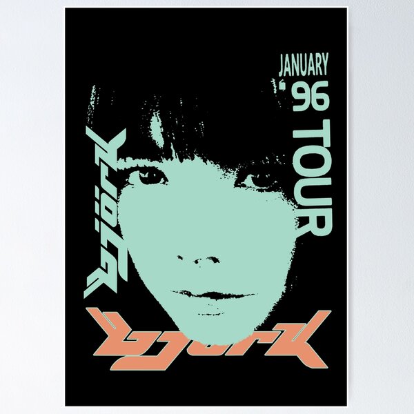 Björk ビョーク ポートレートポスター Bjork 1996 January Tour 