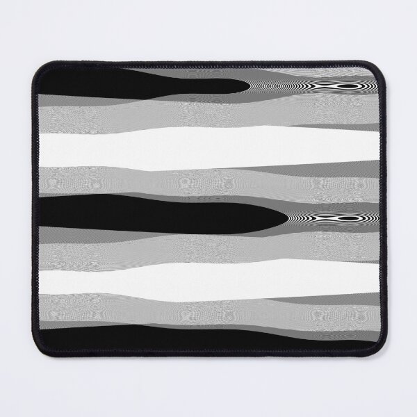 Item preview, Black and White Abstract Waves Pattern designed and sold by dass-art.