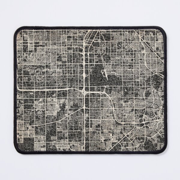Item preview, Spring Valley map Nevada Ink lines designed and sold by InkMaps.