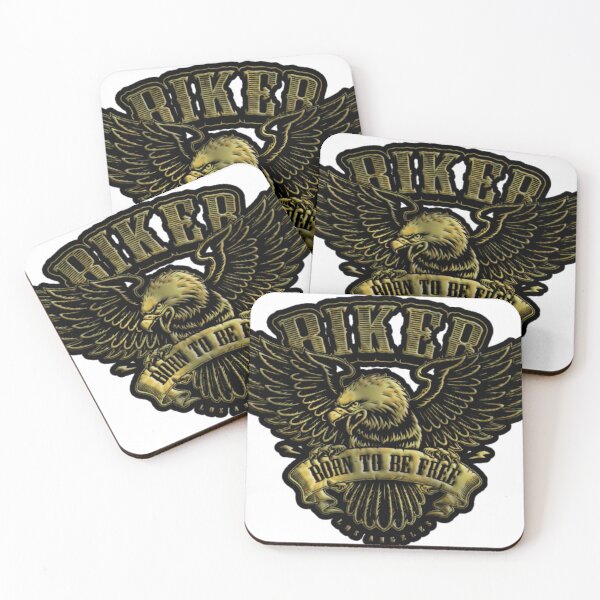Item preview, Biker born to be free Design for Men's & Women's Fashion designed and sold by TeeFashionShop.